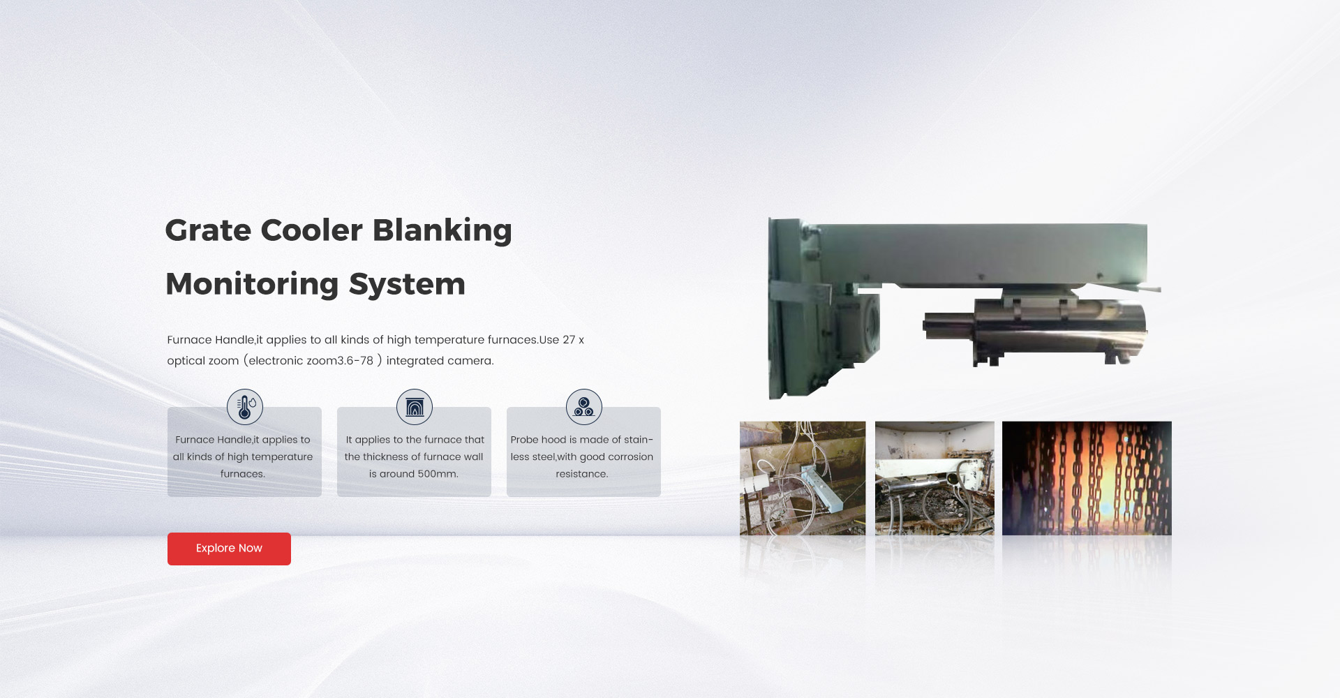 Grate Cooler Blanking Monitoring System