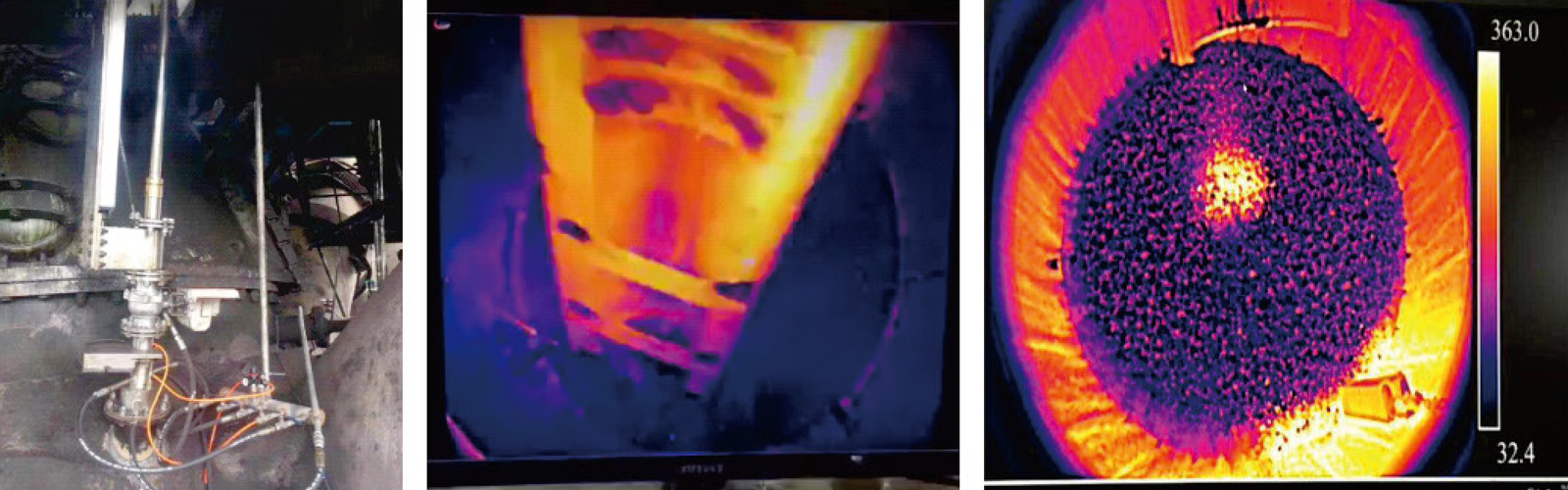 Blast Furnace Top Thermal Image Distribution Monitoring System