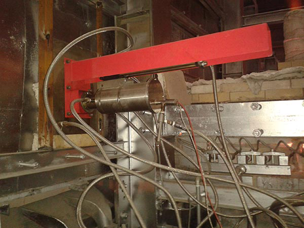 high temperature CCTV Camera in Float Glass Industry Application